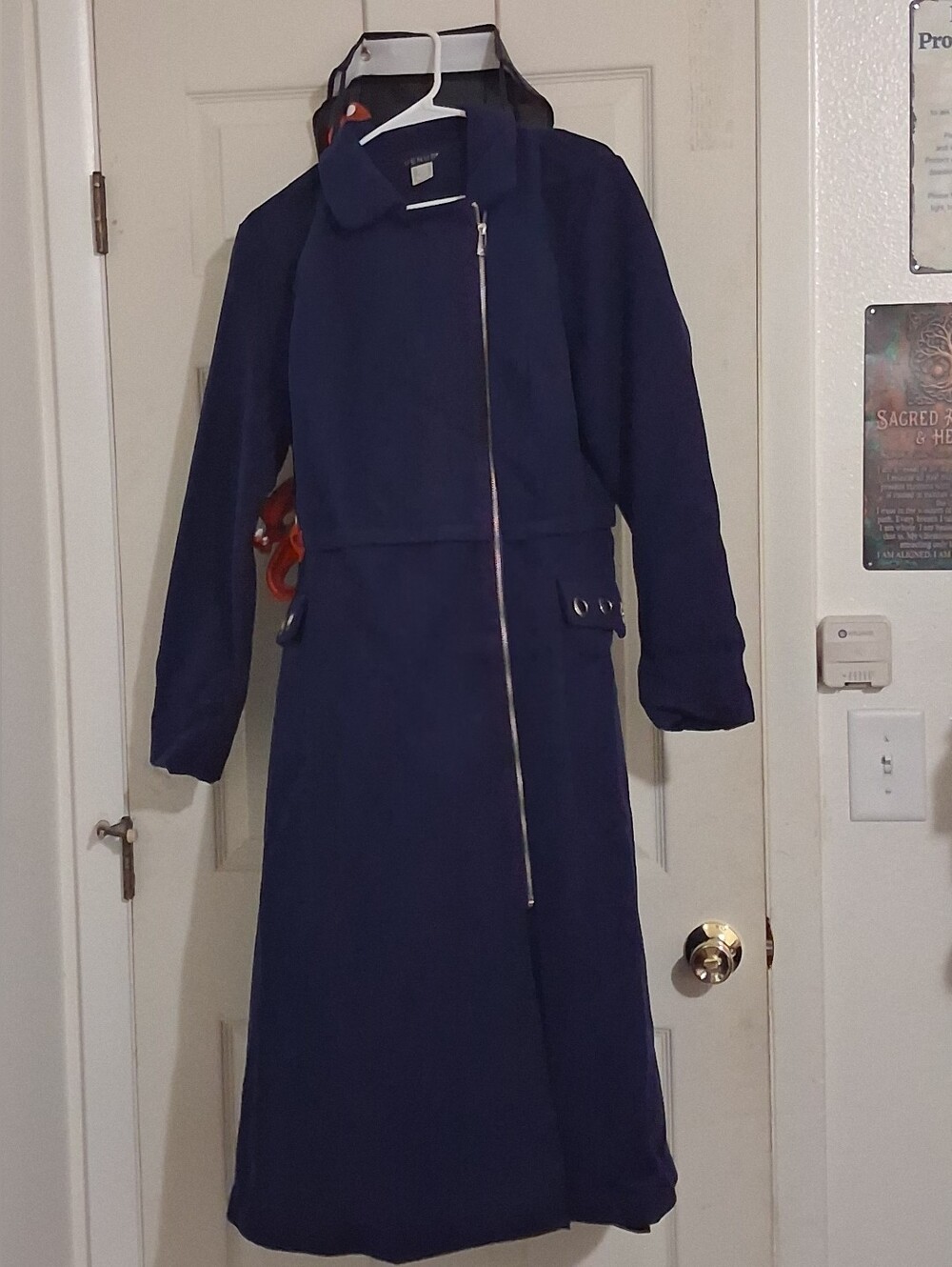Navy Blue Pea Coat